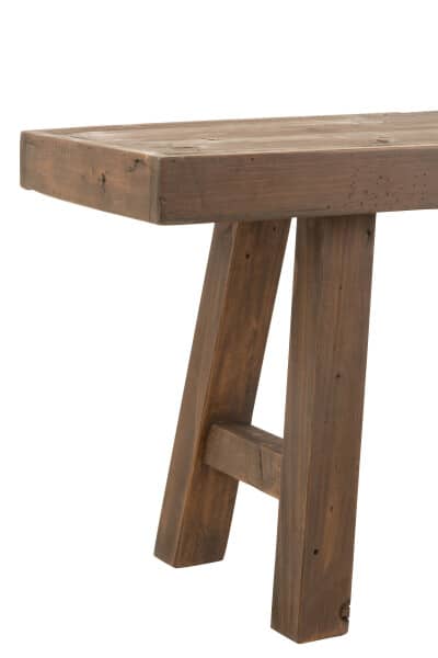 DETAIL BANC BOIS FONCE