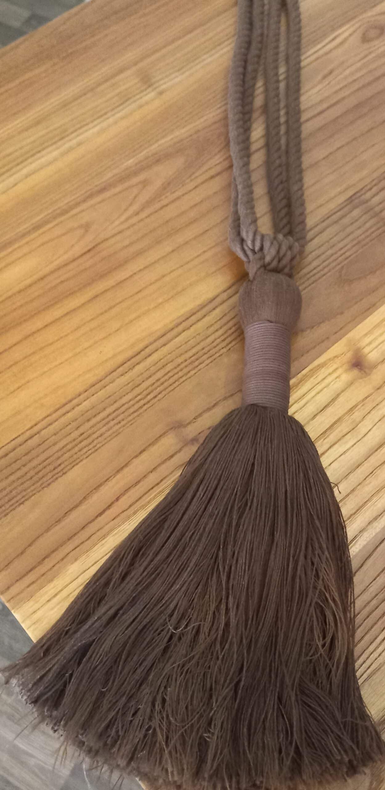 EMBRASSE COTON MARRON