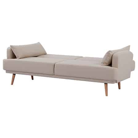 CANAPE CLIC CLAC JACK BEIGE POSITION COUCHE